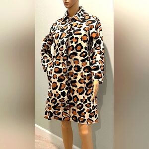 Marc by Marc Jacobs Leopard Print Jacket  Size L  NWT